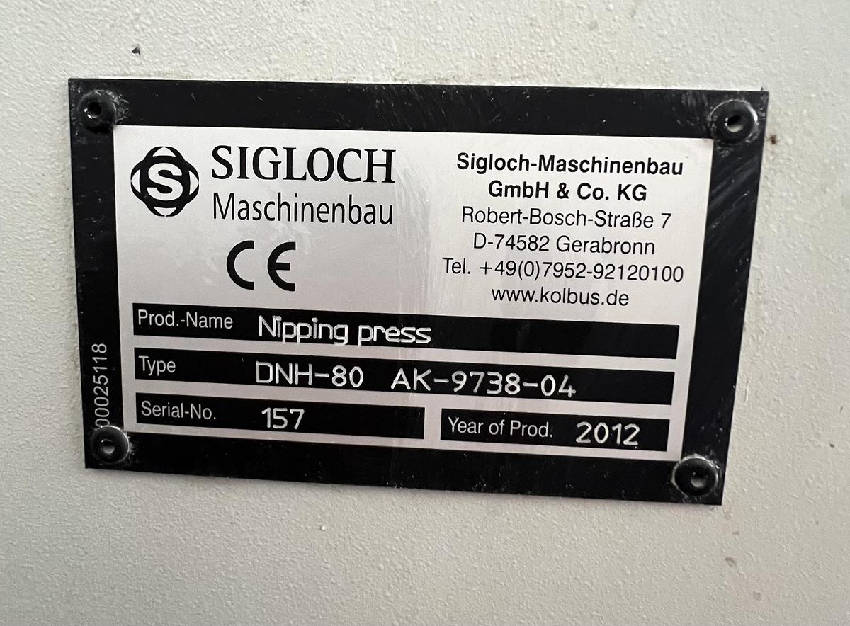 Used 2012 Kolbus Book production line BF 530