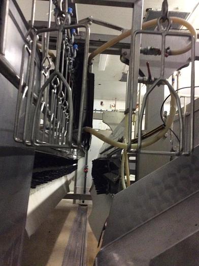 Used slaughterhouse 3500 birds/hour