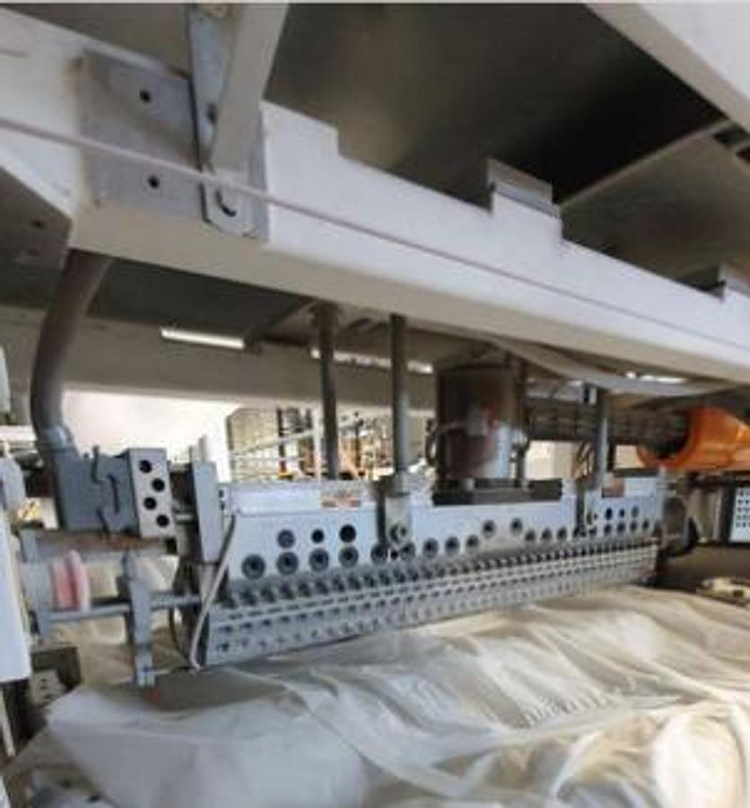 Used 2007 Davis Complete XPS Foam Sheet Extrusion and Coating Line