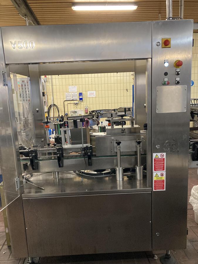 Used 2022 S.T.S. V500 Bottle Labeling Machine