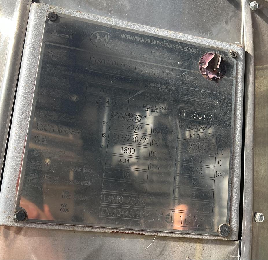 Used Škoda Steam Turbine