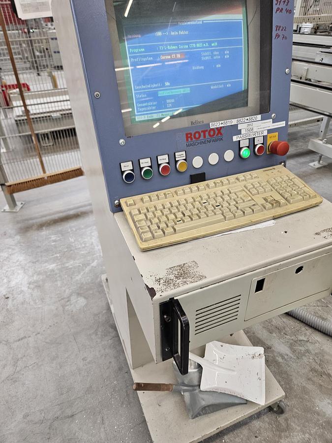 Used Schüco Production line for PVC/plastic windows