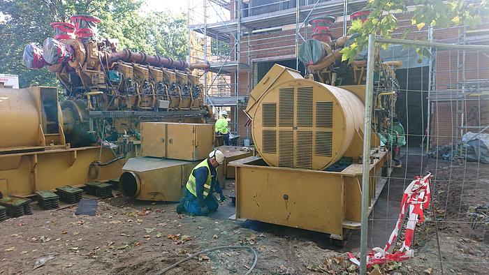 Used Combined heat and power plant power 3265 KVA