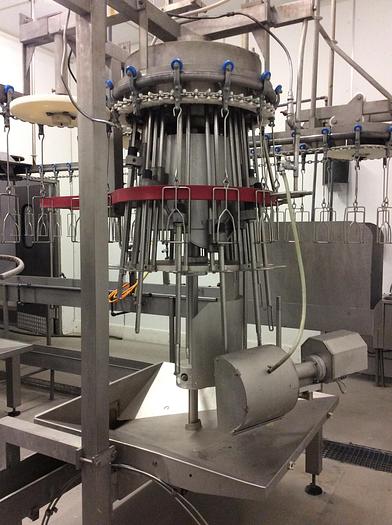 Used slaughterhouse 3500 birds/hour