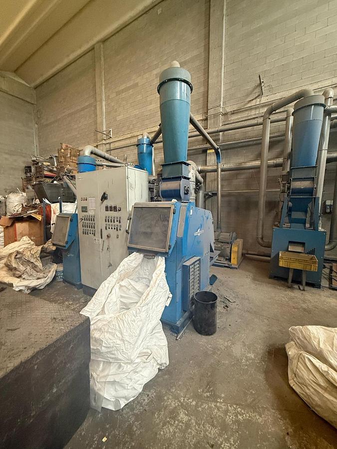 Used Tecnoecology Cable Granulator Line 1000 kg/h