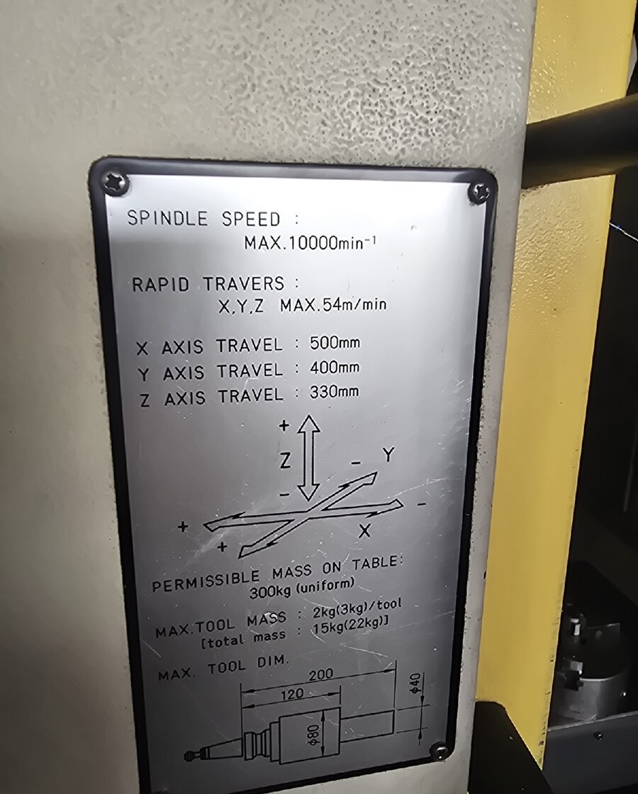Used 2008 Fanuc Robodrill Alfa-T14iF