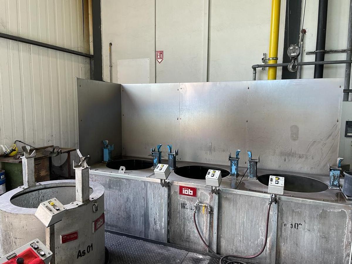 Used Complete Salt Bath Heat Treatment Plant