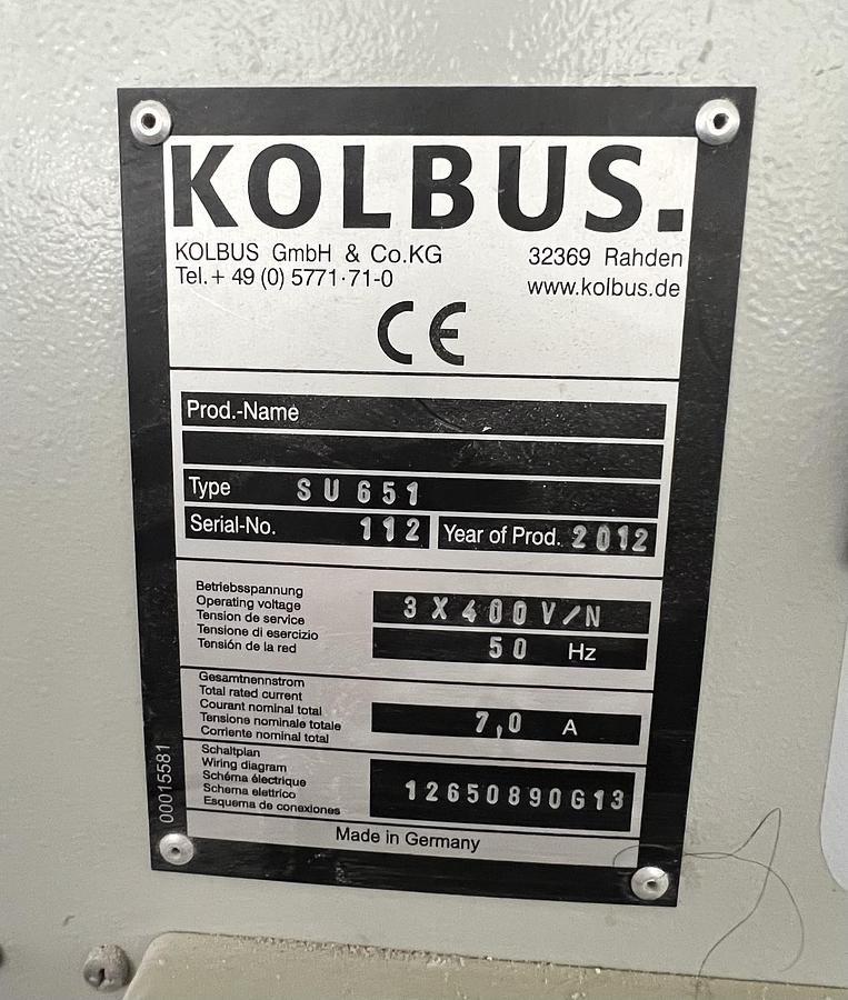 Used 2012 Kolbus Book production line BF 530