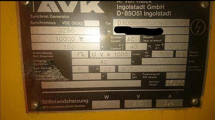 Used 1995 Caterpillar DIDBN 150/145 K/6