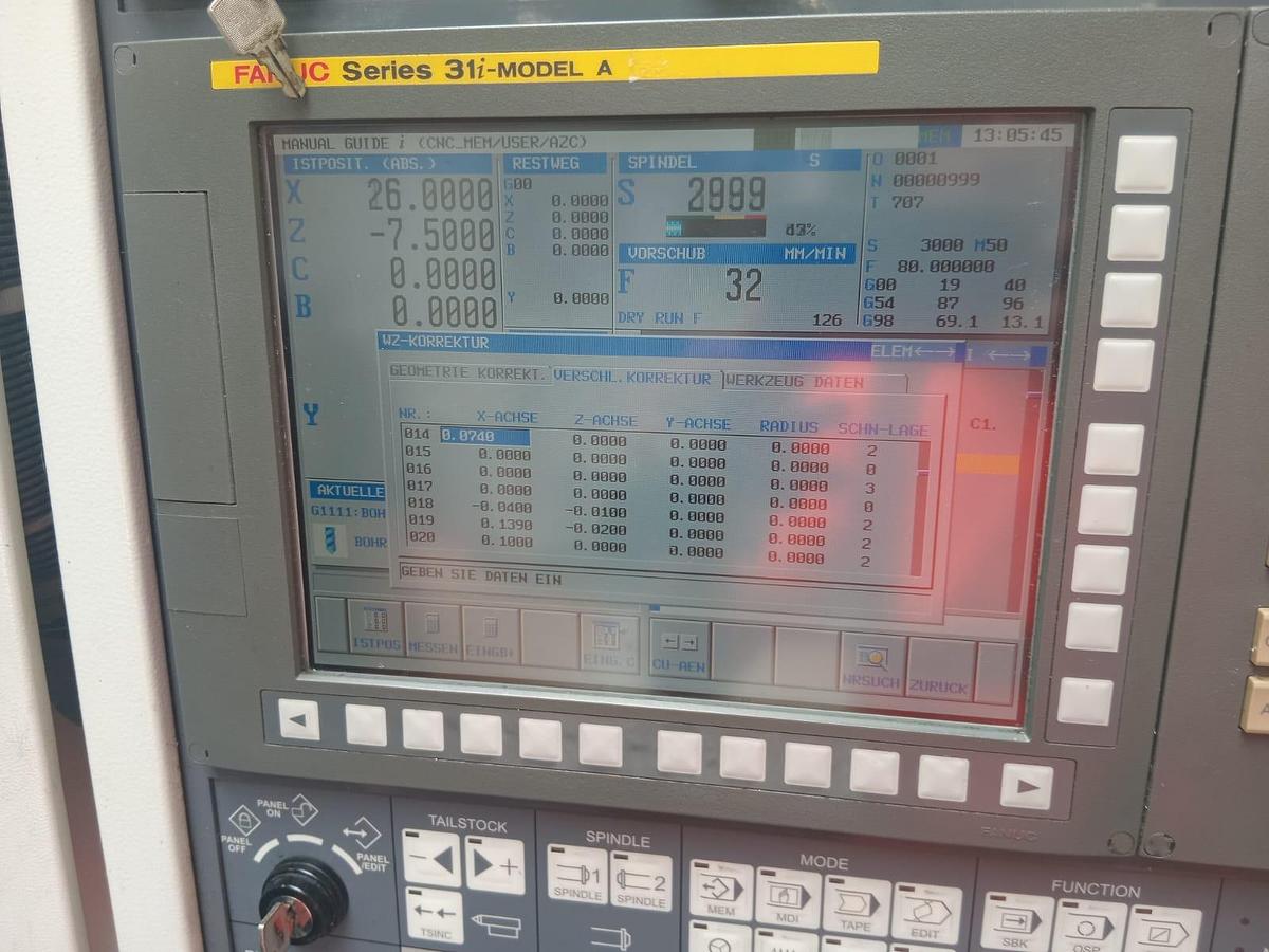 Used 2010  CMZ TC20-YS/800 Turning Center with Driven Tools