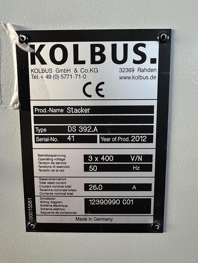 Used 2012 Kolbus Book production line BF 530