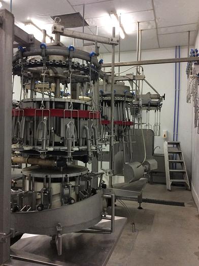 Used slaughterhouse 3500 birds/hour