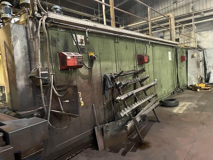 Used EMHART IS8 - EF 4 1/4 '' SG/(DG) RH Hotend glass production line