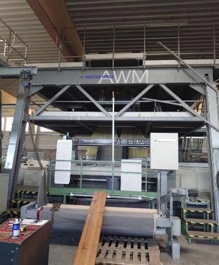 Used 2001 Van de Wiele AWM 51 Wire Weaving Loom with PTR Jacquard