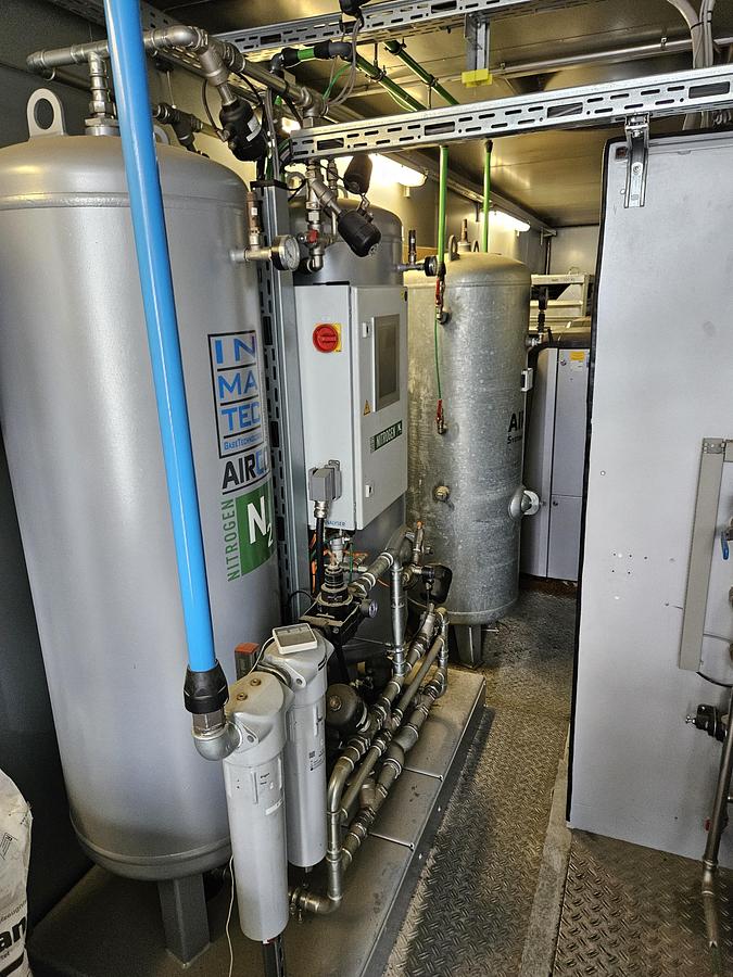 Used Airco Nitrogen container