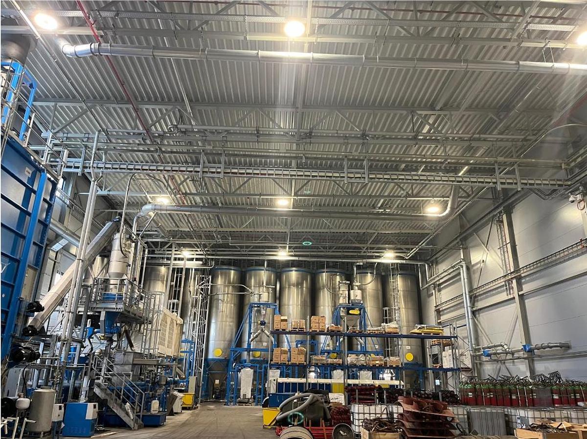 Used Plastic Washing and Extrusion Line 