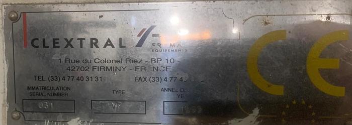Used 1999 Clextral BC 72