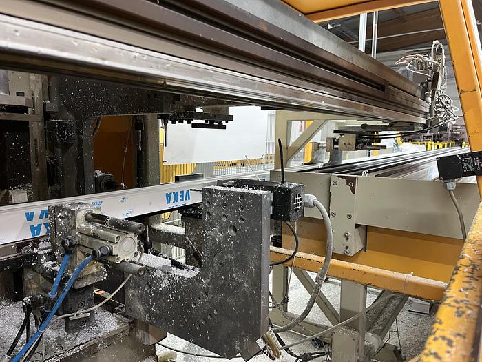 Used 1997 Federhenn Machining center for plastic window profiles