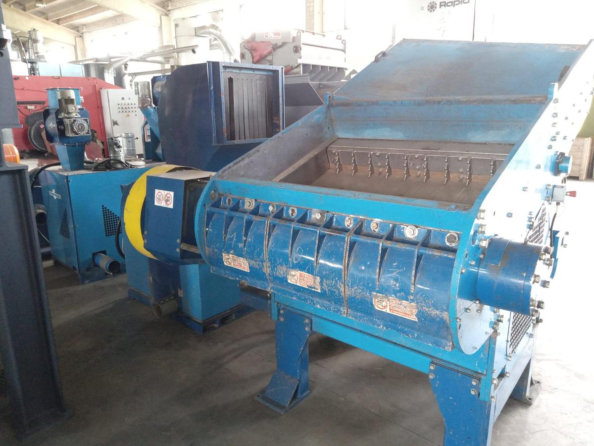 Used Tecnoecology Cable Granulator Line 1000 kg/h