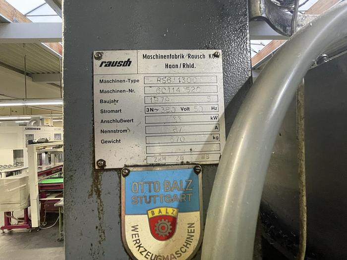 Used 1979 Rausch RS 1300