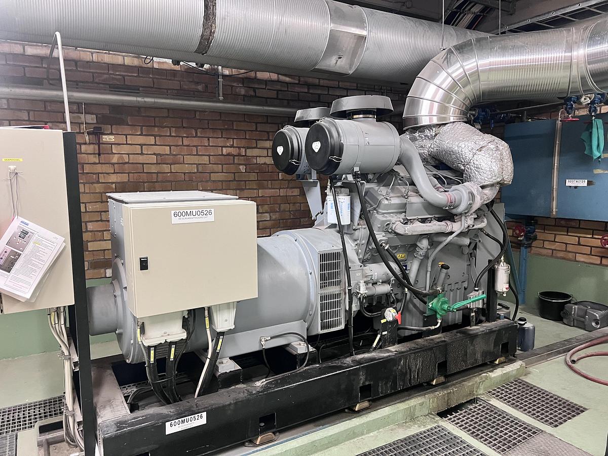Used Perkins V12 Generator Set
