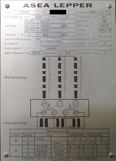 Used 1981 ASEA LEPPER TOHK