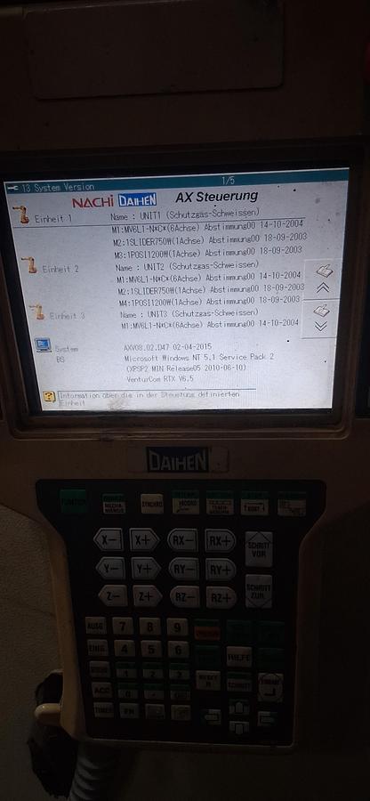 Used 2006 Servent  OTC-IRB-AX-V 6 L