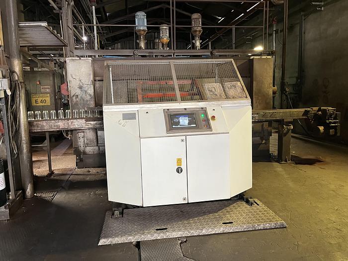 Used EMHART (2x)IS 6 - EF 5 1/2 '' DG LH Hotend glass production line