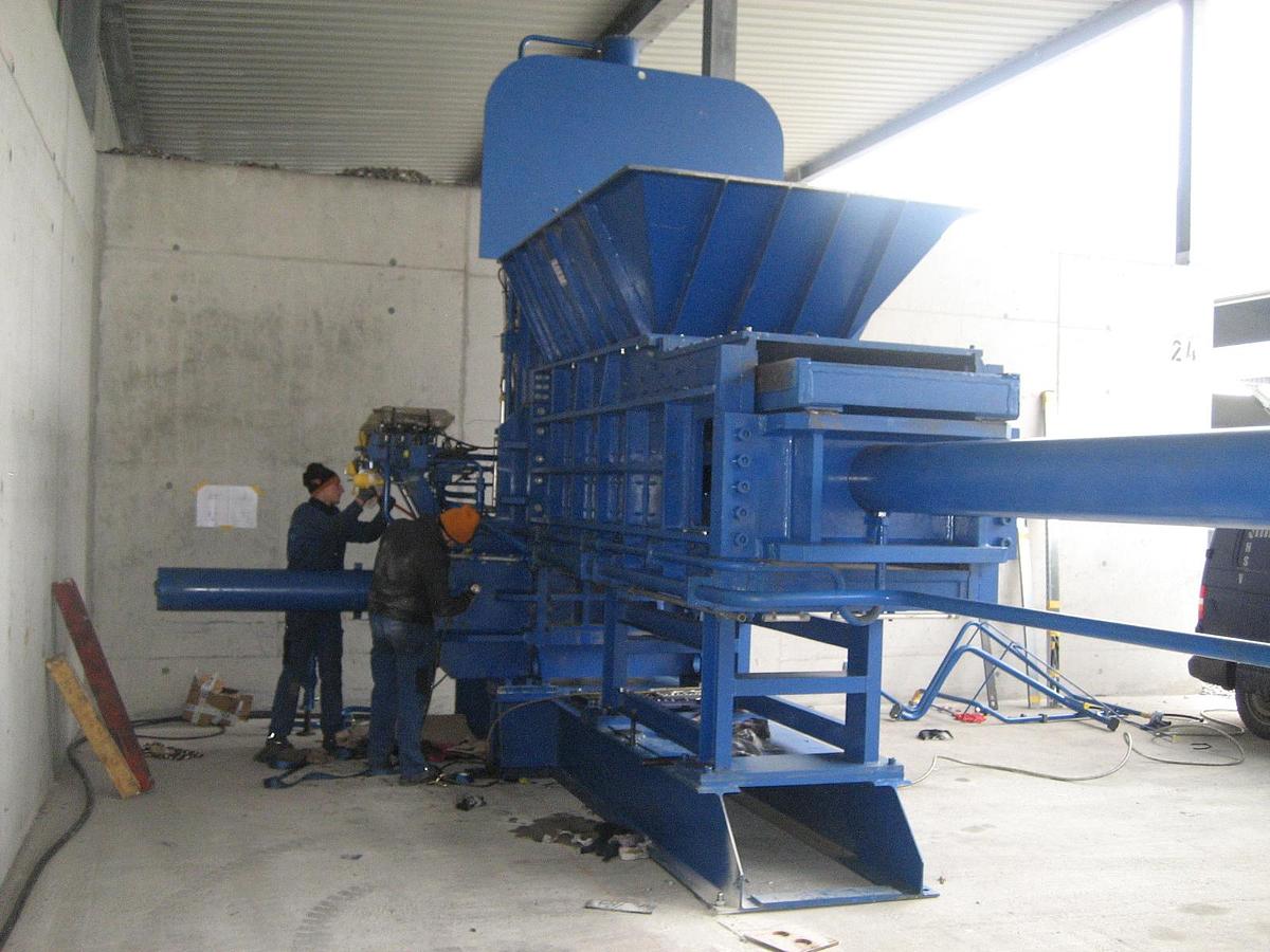 Used 2013 ATM Scrap Baler 40x40