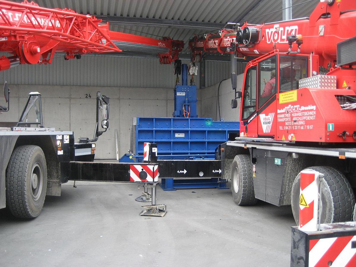 Used 2013 ATM Scrap Baler 40x40