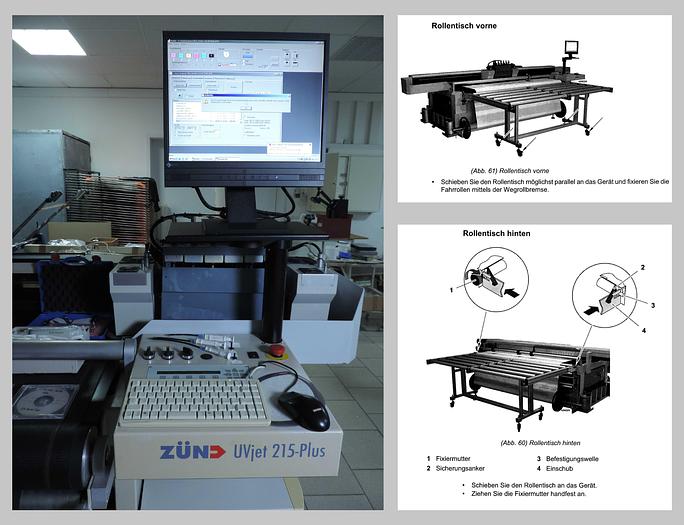 Used Zünd UVjet 215-Plus