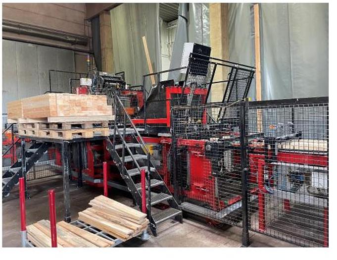 Used 2007 Roland Terwort Pallets production line