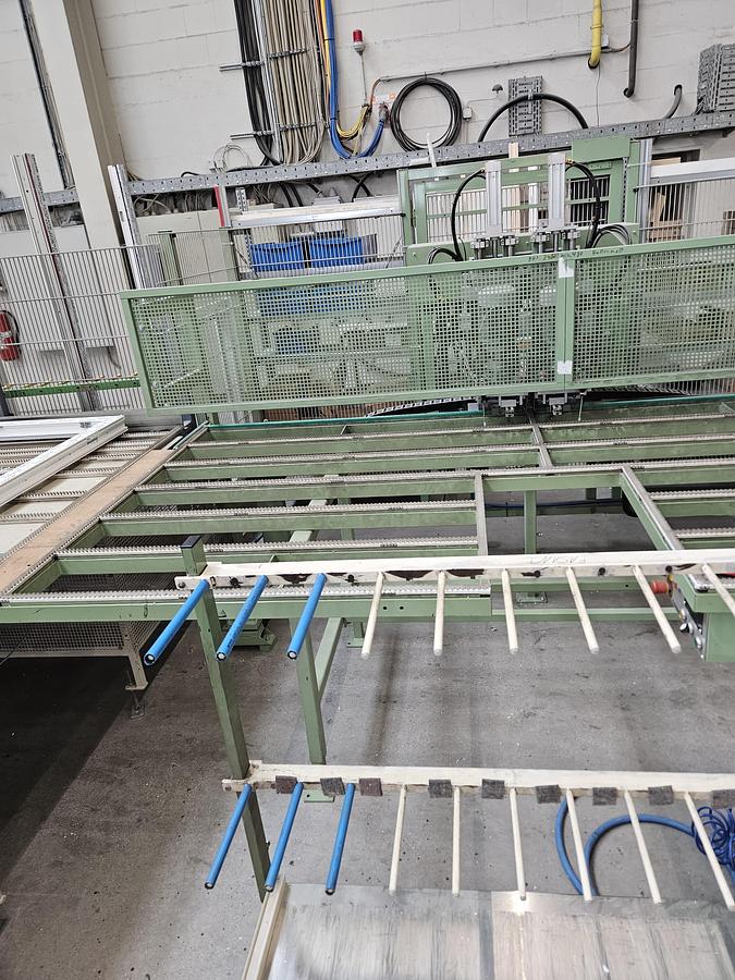 Used Schüco Production line for PVC/plastic windows