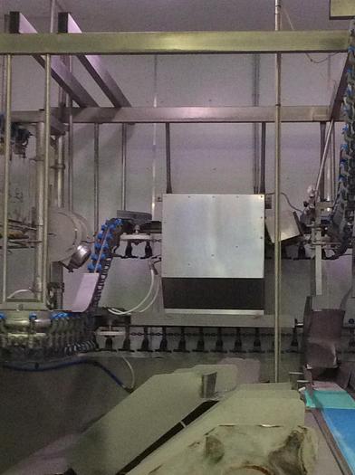 Used slaughterhouse 3500 birds/hour