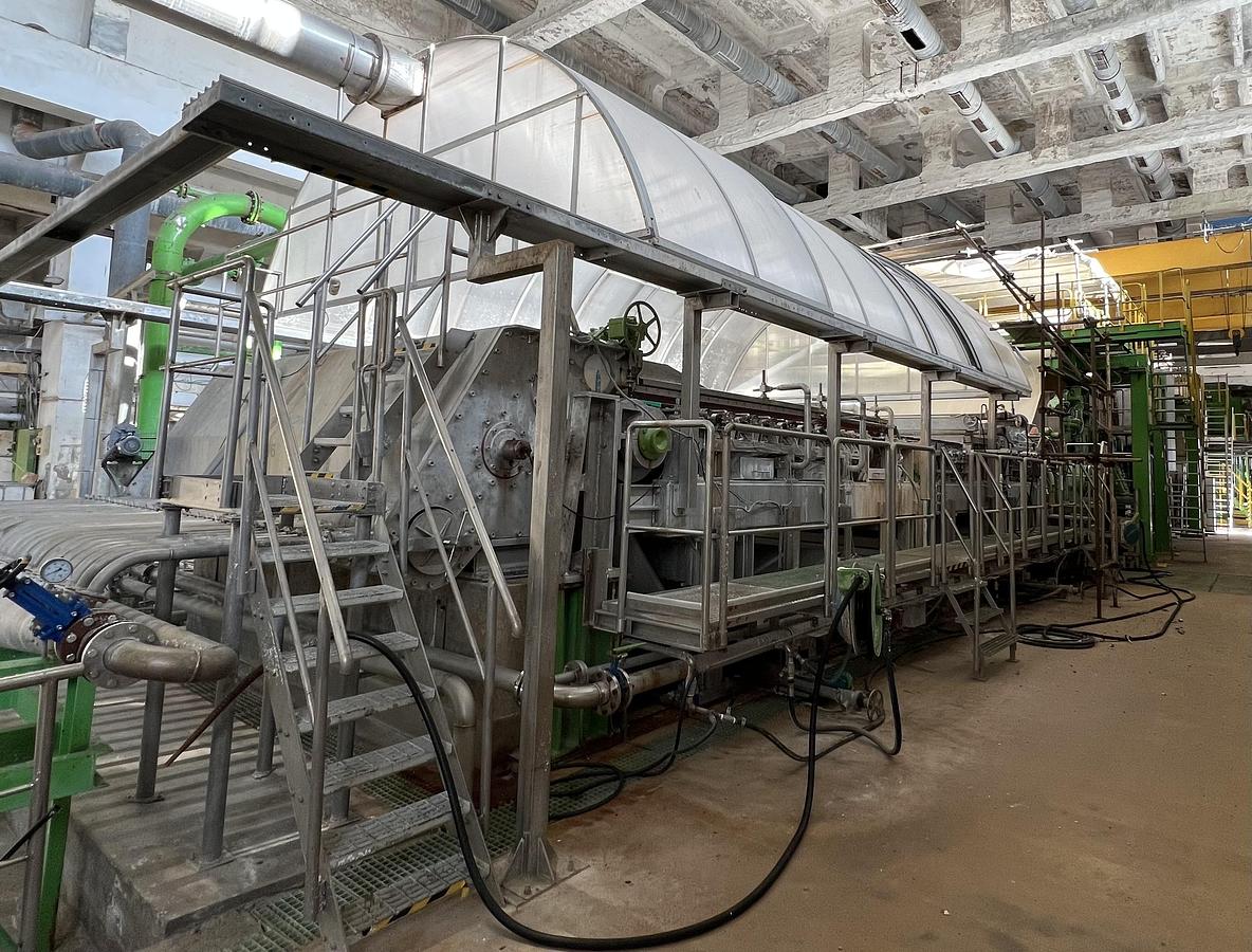 Used 1955 Czechoslovakia cellulose production line