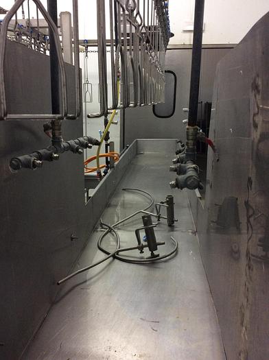 Used slaughterhouse 3500 birds/hour