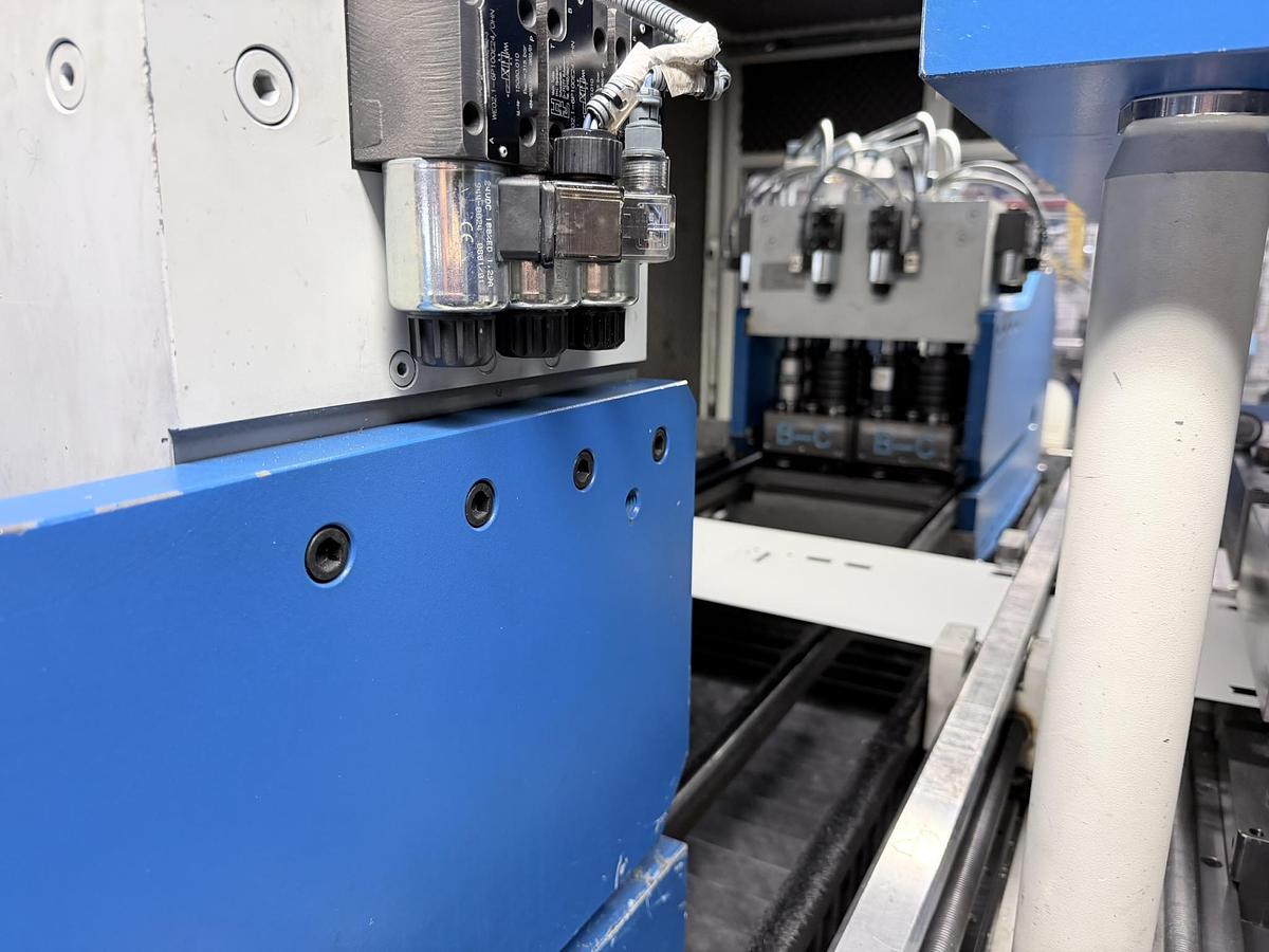 Used Dalcos Coil Punching and Bending line with Salvagnini P4-1916 Bending Center