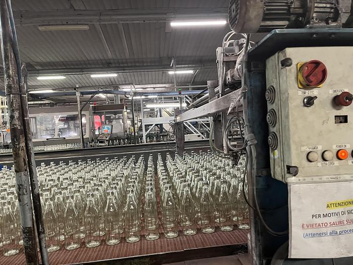 Used EMHART IS8 - EF 4 1/4 '' SG/(DG) RH Hotend glass production line