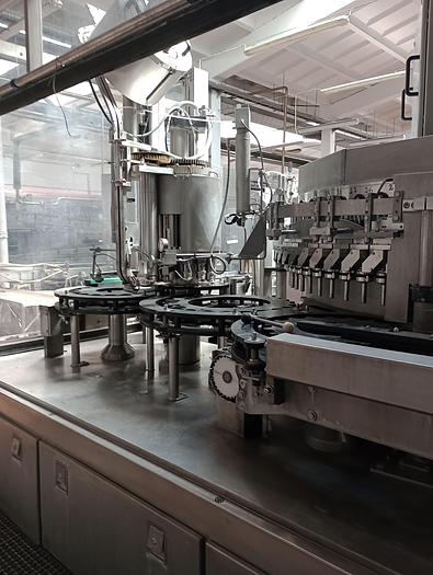 Used BOTTLE FILLING LINE 24.000 bottles/hour