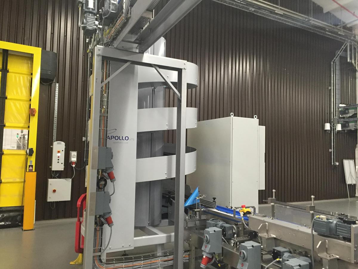 Used - CMB 600 Shrink Wrapping Machine and StraPack RQ-8X Automatic Strapping Machine for Sale