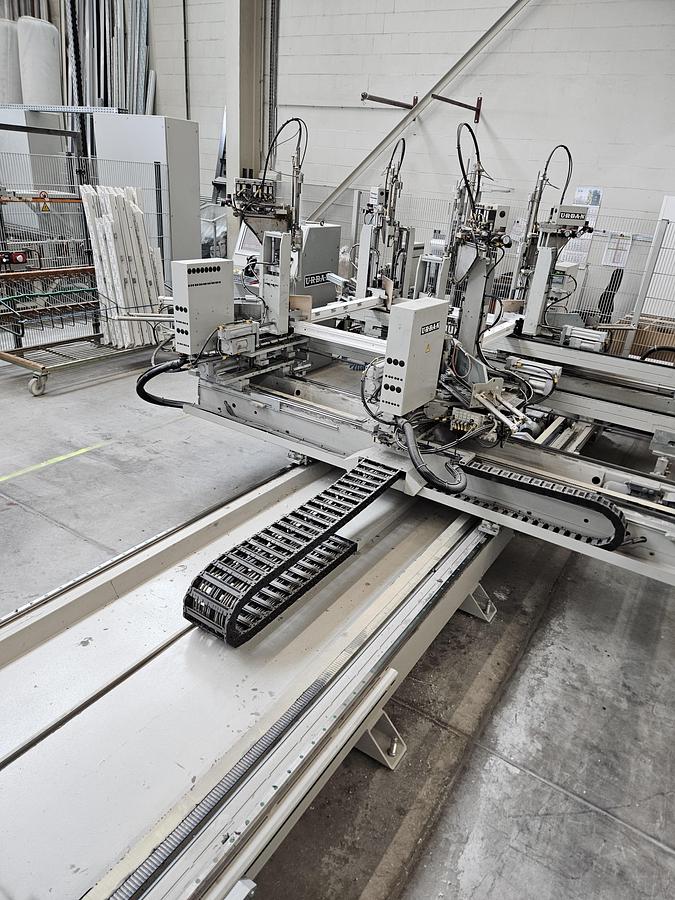 Used Schüco Production line for PVC/plastic windows