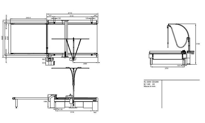 Used 2020 Zünd G3 XL-3200