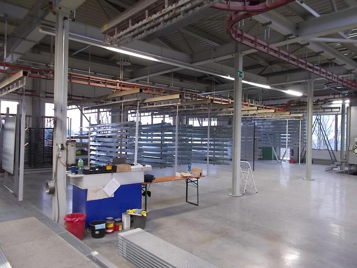 Used Leutenegger and Frei Complete powder coating line