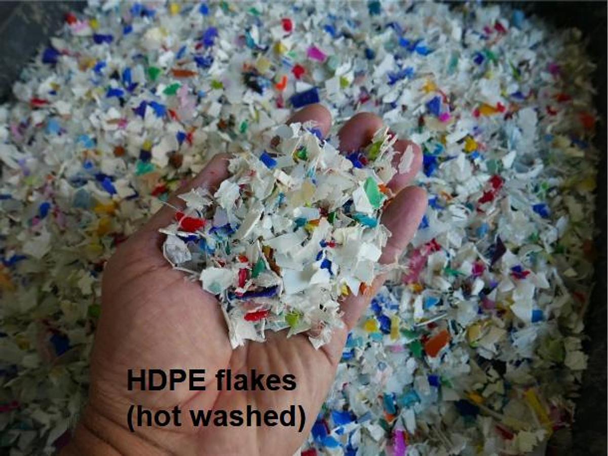 Used Plastic Washing and Extrusion Line