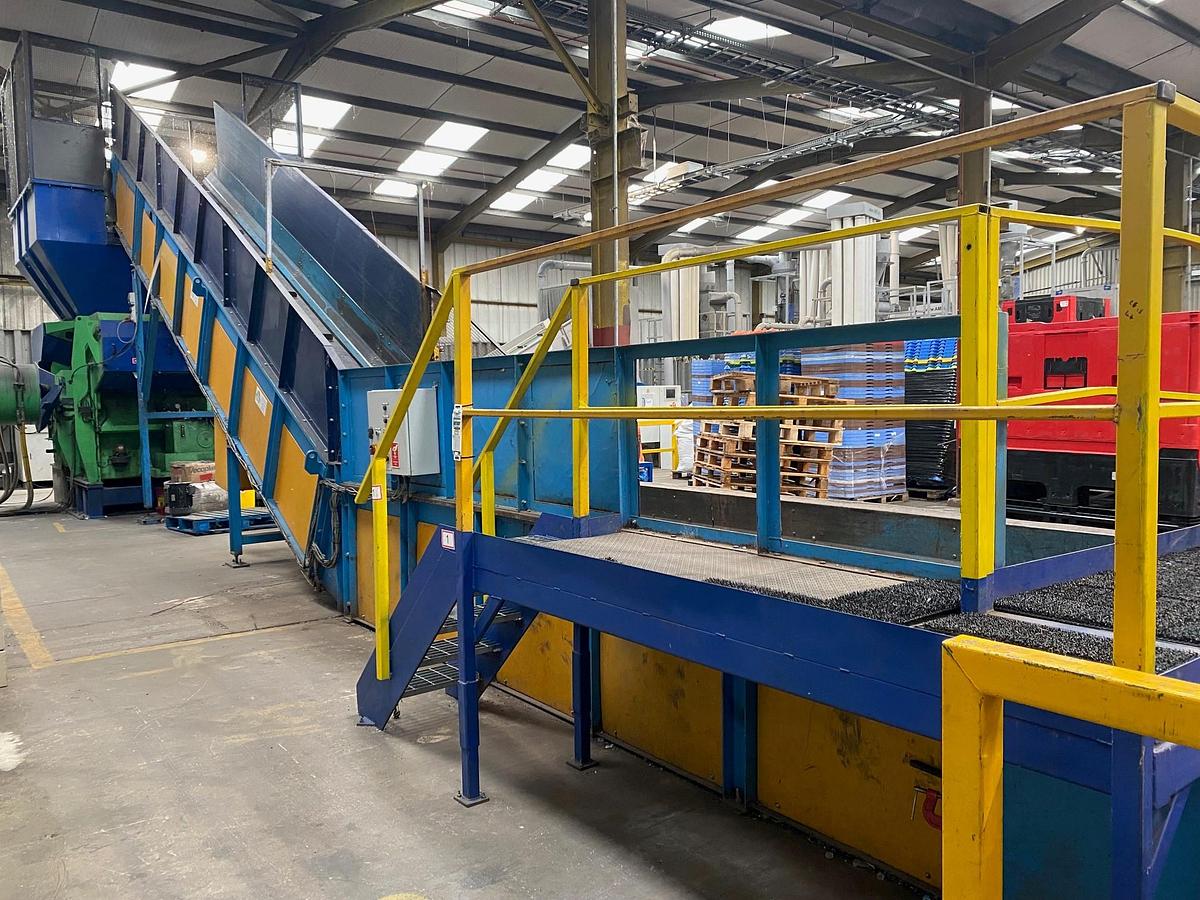 Used  Shred and Granulation line