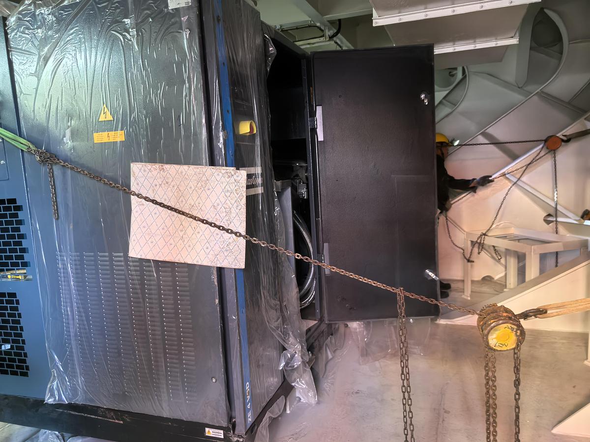 Used Atlas Copco Air Compressors Package