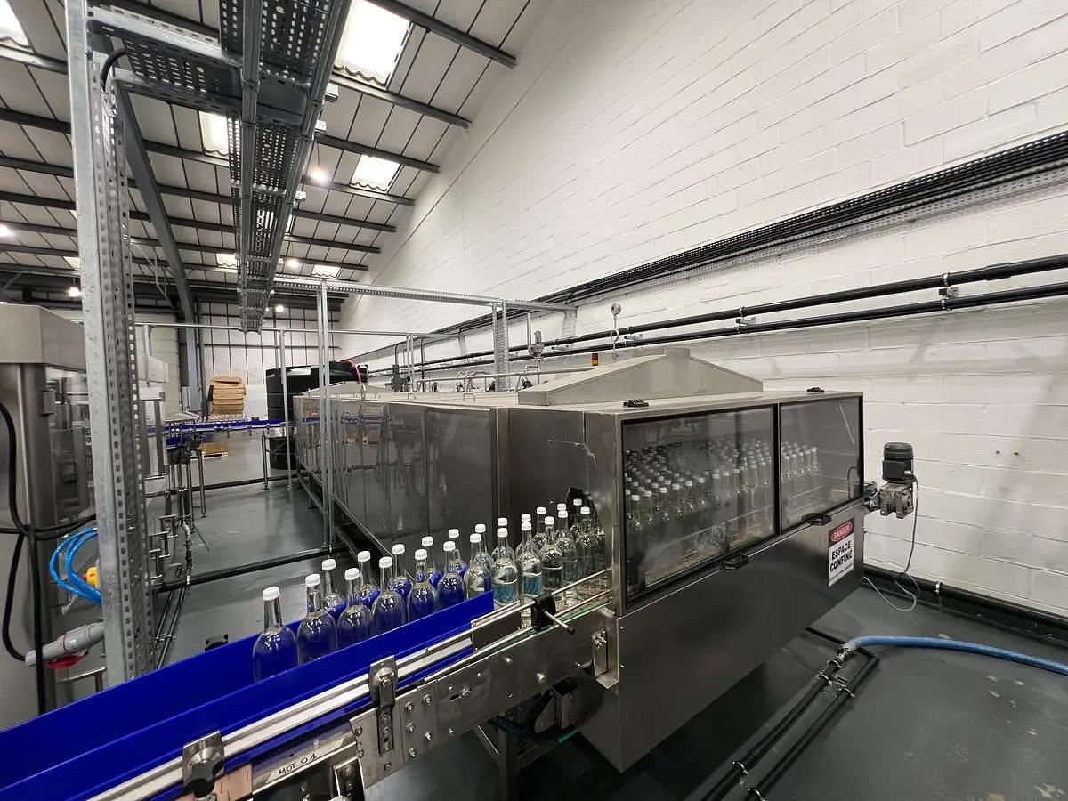 Used Cimec Full beverage production line 2.000 bottles/hour