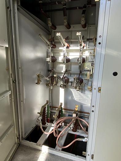 Used 2 transformers and 3 connection cabinets