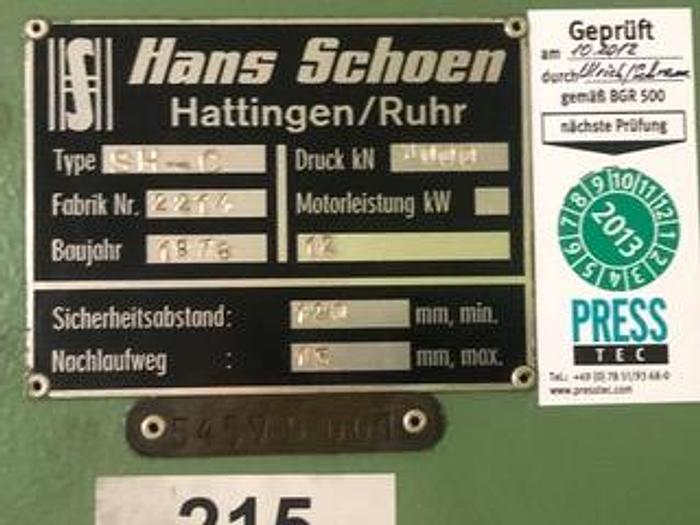 Used Hans Schoen