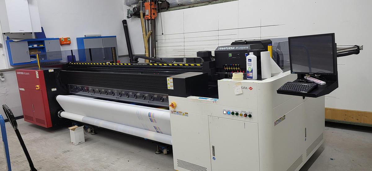 Used 2016 Agfa  Anapurna M3200i RTR